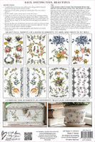 Fairytale Florals IOD TRANSFER 8x12 PAD