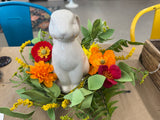 Summer Poppy & Marigold 4 1/2 candle ring