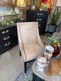 Cream dining chair