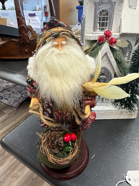 Woodland Santa figurine