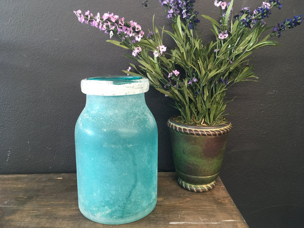 Blue Jar Vase