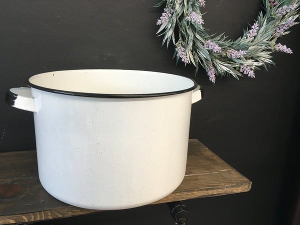 Enamel Ware Stock Pot