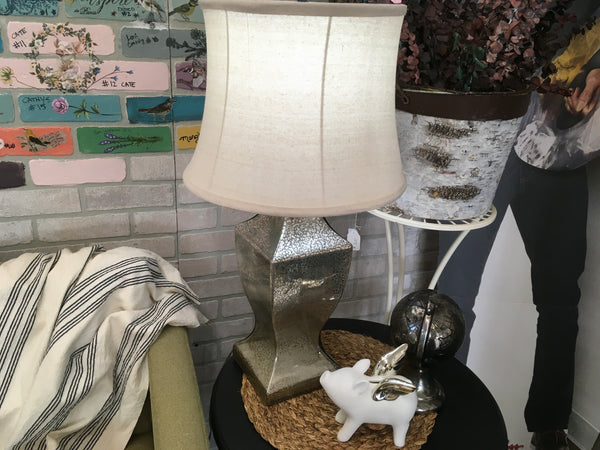 Mercury Glass Lamp