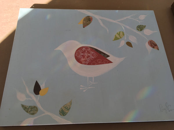 Mixed Media Bird Picture 2