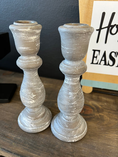 Small candle sticks pair