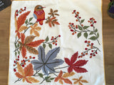 Embroidery pillow covers