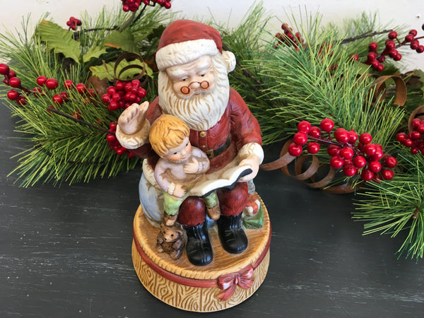 Christmas Music Figure w/Book