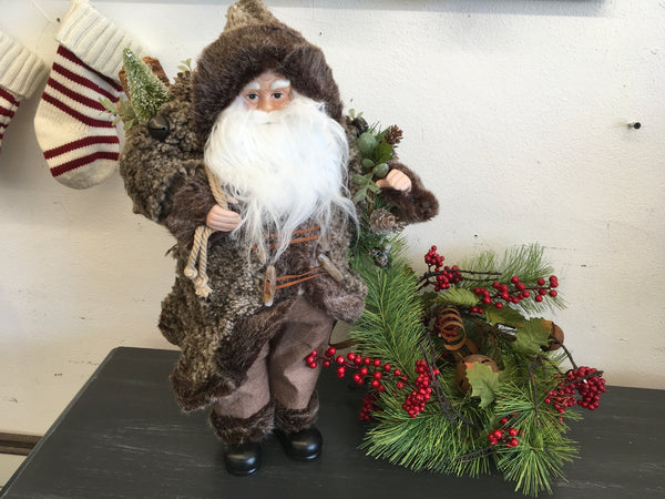 Woodland Santa Brown