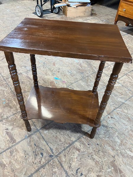 Spindle side table