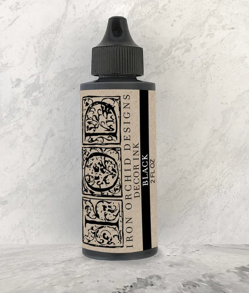 Decor Ink Black 2oz IOD