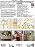 Petite Fleur IOD PAINT INLAY 12X16 PAD