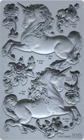 Unicorns 6X10 IOD MOULD