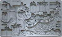 Santas Sleigh 6X10 IOD MOULD