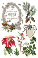 Winter Botanist IOD TRANSFER 8x12 PAD