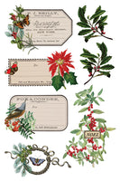 Winter Botanist IOD TRANSFER 8x12 PAD