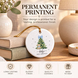 Baby's First Christmas Ornament - Blue