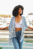 Daisy Woven Kimono
