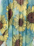 Vintage Sunflower Kimono