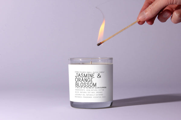 Jasmine and Orange Blossom Candle  - Just Bee Candles