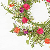 Wreath-Mix Hibiscus with Boxwood