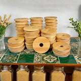 Bamboo Mason Jar Lids | Summer Bestseller
