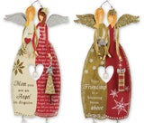 Embrace Angel Ornament