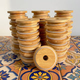 Bamboo Mason Jar Lids | Summer Bestseller