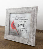 My Mind Still Talks To You Soul Peace Cardinal Sympathy Sign