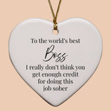 Boss Ornament