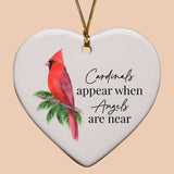 Sympathy Ornament- Cardinals