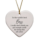 Boss Ornament