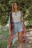Spring & Summer Floral Patchwork Kimono