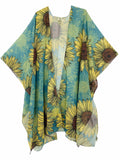 Vintage Sunflower Kimono