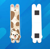 2-Pack Brown Spotted Dogs Magnetic Bookmark (Packaged)