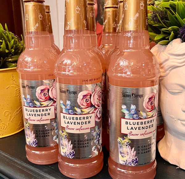 Skinny Blueberry Lavender Syrup