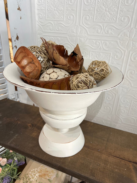 Bowl w/ dried floral