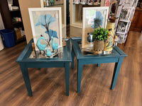 Bohemian Betty end table pair