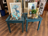 Bohemian Betty end table pair