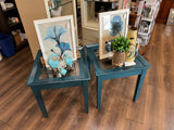 Bohemian Betty end table pair