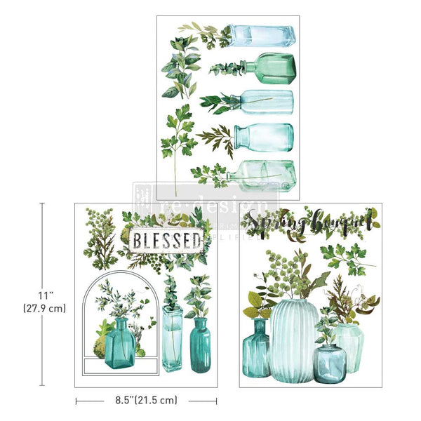 Redesign Prima Middy vintage Greenhouse transfer