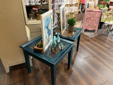 Bohemian Betty end table pair