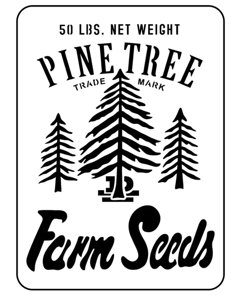 JRV Pine Farm Seeds Stencil