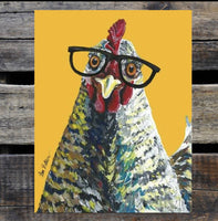 Metal farm animal signs