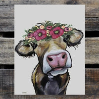 Metal farm animal signs