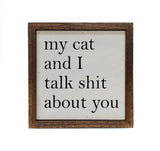 Driftless small 6x6 signs pictures sayings porch sitters