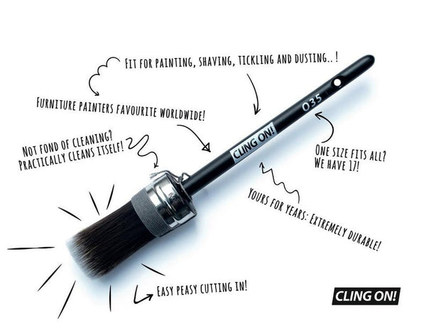 PS12 CLING ON POINTY SISTERS BRUSH