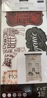 HOME & FARM MINI-TRANSFER - TOTAL SHEET SIZE: 6″ X 12″, CUT INTO 3 SHEETS