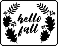 JRV Hello Fall Stencil