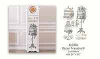 La Voliere Redesign Prima Decor Transfer tube