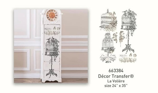 La Voliere Redesign Prima Decor Transfer tube